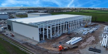 Munters all-new site in Europe is taking shape