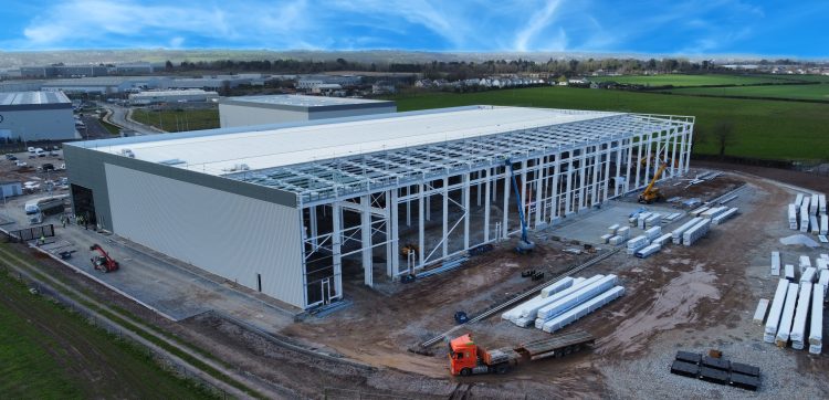 Munters all-new site in Europe is taking shape