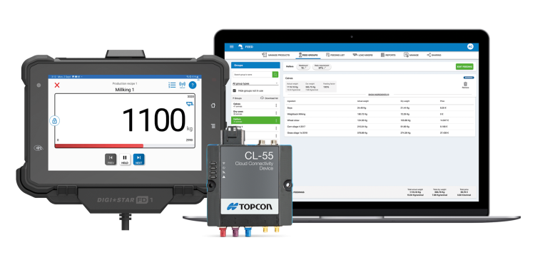 Topcon introduces smart feeding platform that enhances workflow efficiency and data collection for dairy and beef producers