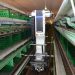 Smart cage cleaning with Japanese technology