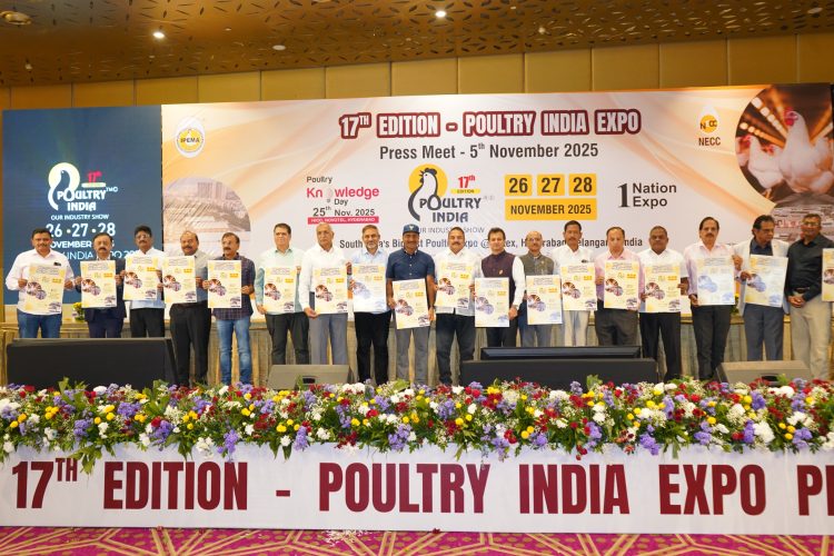 17th Poultry India expo 2025; Curtain Raiser Press Meet – 2025