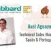 Axel Aguayo joins Hubbard as Technical Sales Manager Spain & Portugal