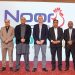 Left to right: Mr. Arsalan Sarwar, Director Noor Poultry, Mr. Sohail Ahmad COO Noor Poultry, Mr. Farhaj Sarwar Chairman Noor Poultry, Bruno Briand Global Sales Director Hubbard, Dr Naeem Tariq Hubbard Country Manager Pakistan, Ehsanul Kabir Mosru Hubbard Senior Technical Manager Asia, Dr. Muhammad Shoaib Country Manager GP Operations, Noor Poultry.